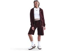 NIKE Damen Unterjacke W NSW PHNX FLC STD FZ HDY (HJ0995) S BURGUNDY CRUSH/SAIL