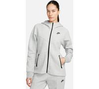 NIKE Damen Unterjacke W NSW TCH FLC WR FZ HDY (FB8338) XXL DK GREY HEATHER/BLACK