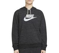 Nike Damen VNTG GFX Kapuzenpullover, Black/White, L EU