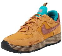 Nike Damen W AIR Force 1 WILD Sneaker, Flax Red Sepia Teal Charge Black, 43 EU