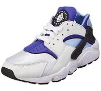 Nike Damen W Air Huarache Gymnastikschuhe, White/Lapis/Aluminium/Black, 36.5 EU