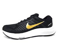 Nike Damen W AIR Zoom Structure 24 Sneaker, Black/MTLC Gold Coin-Anthracite-Photon DUST, 37.5 EU