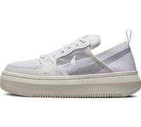 NIKE Damen W Court Vision ALTA TXT Sneaker, White/METALLIC Silver-SAIL, 41 EU