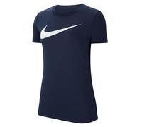 Nike Damen W Nk Df Park20 Tee Hbr T-Shirt, Obsidian/White, M EU