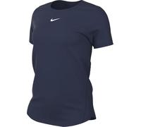 Nike Damen W Nk One Classic Df Ss Top Wt, Midnight Navy/White, S