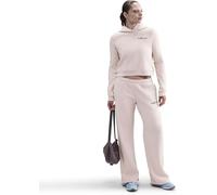 Nike Damen W NSW Phnx FLC Shrunken Hoodie, Silt Red, S