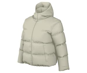 Nike Damen Winterjacke Classic Puffer FZ5899-072 M Light Bone/White