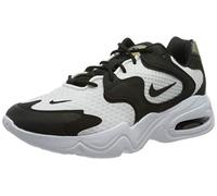 Nike Damen WMNS Air Max 2X Laufschuh, Weiß Schwarz Weiß, 40 EU