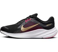 Nike Damen WMNS Quest 5 Niedrig, Black/Metallic Gold-Dk Smoke Grey, 40 EU