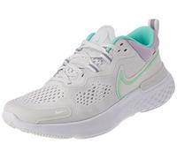 Nike Damen WMNS React Miler 2 Running, Platinum Tint/Green Glow-White, 42 EU