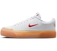 Nike Damenschuhe Court Legacy Lift Damenschuhe, White/University Red-Gum Yellow-Sail, FV5526-103, 36.5 EU (6 US)