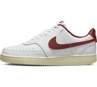 NIKE Court Vision Low-Top Sneaker Damen 106 - white/team red-muslin-mtlc gold star 40