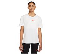Nike DB9817-100 W NSW Tee Boy Love T-Shirt Womens White 2XL
