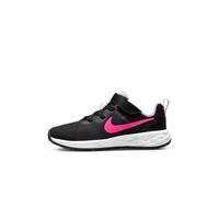 Nike Revolution 6 Freizeitschuhe Kinder - schwarz/pink - Größe 23,5 Größe:23,5