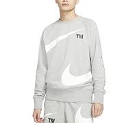 Nike DD5993 M NSW Swoosh SBB Crew Sweatshirt Mens dk Grey Heather/White XL