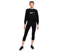 NIKE DD6130 W NK DF GX GET FIT FC CW 12 M Sweatshirt Women's Black/White XL