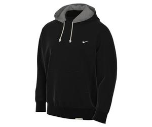 Nike Df Std ISS Po Kapuzenpullover Schwarz/Helles Elfenbein L