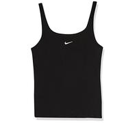 NIKE DH1345-010 W NSW ESSNTL CAMI Tank Sweatshirt Women's Schwarz-Weiss L