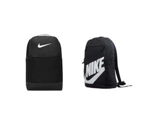 Nike DH7709-010 Brasilia 9.5 Sportrucksack Unisex Schwarz/Weiss, M, 24L, Einheitsgröße & DD0559 Elemental 2 Tasche Black/White 1size