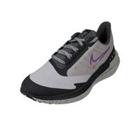 Nike DM1104-002 Air Winflo 9 Shield Sneaker Female Cobblestone/Vivid Purple-DK Smoke Grey 37.5