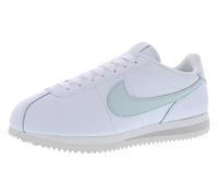 Nike Damen Cortez Leather Sneaker, Summit White Light Silver Sail, 42.5 EU
