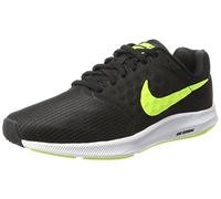 Nike Downshifter 7, Herren Sneakers, Mehrfarbig (Black/Volt/White 001), 43 EU