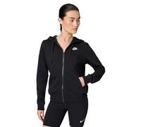 Nike DQ5471-010 W NSW Club FLC FZ Hoodie STD Sweatshirt Damen Schwarz-Weiss Größe XL
