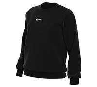 NIKE DQ5733-010 W NSW PHNX FLC OS Crew Sweatshirt Women's Schwarzes Segel M