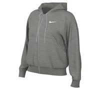 Nike DQ5758-063 W NSW PHNX FLC FZ OS Hoodie Sweatshirt Damen DK Grey Heather/SAIL Größe 2XS