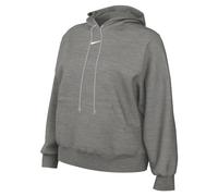 Nike DQ5858-063 W NSW PHNX FLC OOS PO Hoodie Sweatshirt Damen DK Grey Heather/SAIL Größe XL-S