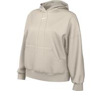 Nike DQ5858-104 W NSW PHNX FLC OOS PO Hoodie Sweatshirt Damen LT Orewood BRN/SAIL Größe XL-S