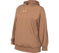 Nike DQ5860-225 W NSW PHNX FLC OS PO Hoodie Sweatshirt Damen Amber Brown/SAIL Größe 2XS-T