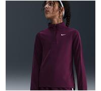 Nike Dri-Fit 1/4-Zip Mädchen Sweatshirt, rot, Gr. XL
