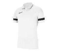 Nike Dri-FIT Academy 21 Polo-Shirt Herren weiß schwarz - Gr. XXL