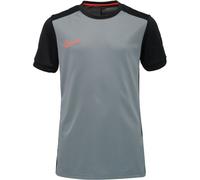 Nike Kinder Df Acd25 Ss -Pd T-Shirt, Cool Grey/Black/Bright Crimson, 7/8 Jahre
