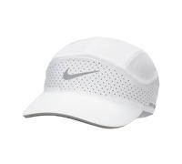 Nike Dri-FIT ADV Fly Cap mit unstrukturiertem und reflektierendem Design - Weiß M/L