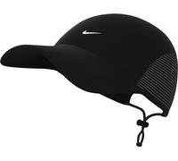Nike Dri-Fit ADV Fly Unstrukturierte Aerobill Aeroadapt Cap, Black/Anthracite/Black, FJ0736-010, L/XL