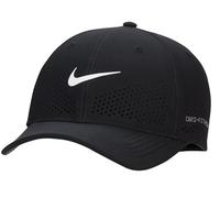 Nike Dri-FIT AeroBill Technologie Leichte Performance Flex Rise Cap - Unisex, Schwarz, M-L