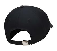 Nike, Dri-Fit Club, Hut Mit Visier, Schwarz/Metallisches Silber, M/L, Unisex Erwachsener