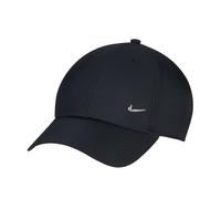 Nike, Dri-Fit Club, Hut Mit Visier, Schwarz/Metallisches Silber, M/L, Unisex Erwachsener