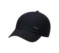 NIKE Club Dri-FIT Unstructured Metal Swoosh Cap 010 - black/metallic silver