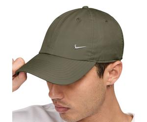Nike Dri-Fit Club Unstructured Metal Swoosh - medium olive/white (L/XL)
