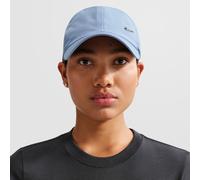 Nike Dri-FIT Club unstrukturierte Metall-Swoosh-Cap - Blau ONE SIZE FB5372-486
