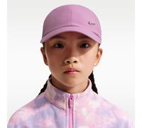 Tennismütze Nike Kids Dri-Fit Club Unstructured Metal Swoosh - light magenta/metallic silver - Lila