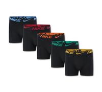 Nike Dri-FIT Color Pop Boxershorts, 5er-Pack, Klasse Schule (9N1159-023, mehrfarbig), Mehrfarbig/Meereswellen (Ocean Tides), S