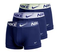 Trunk NIKE UNDERWEAR "TRUNK 3PK", Herren, Gr. L, 3 Stk., bl voi, bar volt, lgt thstl, bl voi wb, Jersey, Obermaterial: 92% Polyester, 8% Elasthan, körpernah, Unterhosen, mit Logo-Elastikbund (69468902
