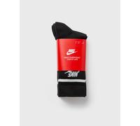 Hohe Baumwollsocken Nike SPORTSWEAR EVERYDAY ESSENTIAL CREW (3 PAIRS) schwarz DX5089-010 - M