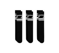 3er Pack NIKE Sportswear Everyday Essential Retro-Sportsocken 010 - black/white 42-46