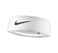 Nike Dri-FIT Fury Classic Headband N1011706-127, Unisex Headbands, White, One Size EU