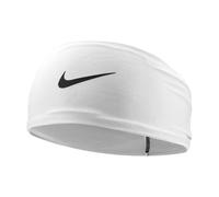 Nike BN3054-127 Dri-Fit Fury Breites Stirnband, Weiß/Schwarz